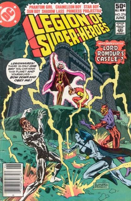 Legion of Super-Heroes Vol 2 #276 comic cover