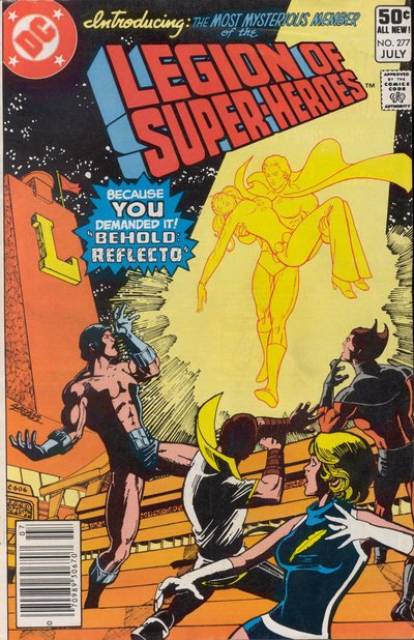 Legion of Super-Heroes Vol 2 #277 comic cover