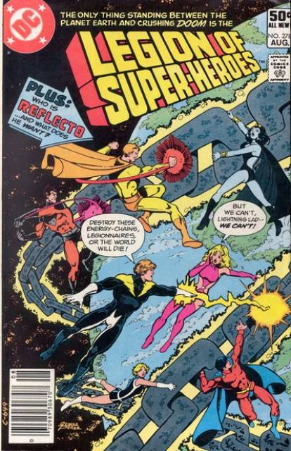 Legion of Super-Heroes Vol 2 #278 comic cover