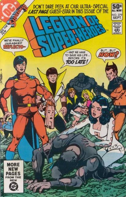 Legion of Super-Heroes Vol 2 #279 comic cover