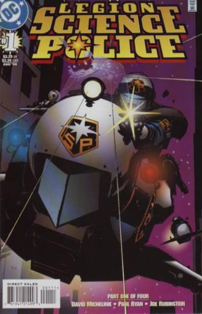 Legion Science Police #1 comic cover
