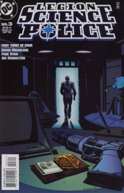 Legion Science Police #3 comic cover