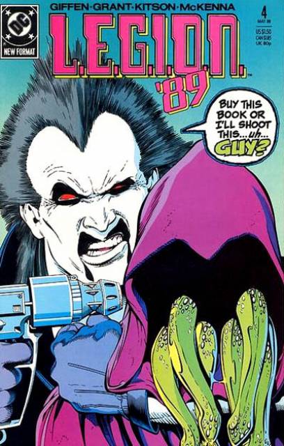 LEGION 89 #4 comic cover