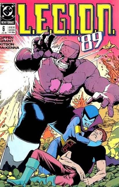 LEGION 89 #6 comic cover