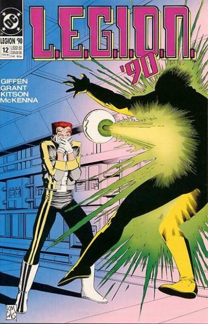 LEGION 90 #12 comic cover