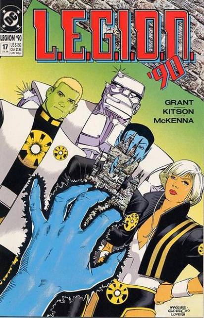 LEGION 90 #17 comic cover
