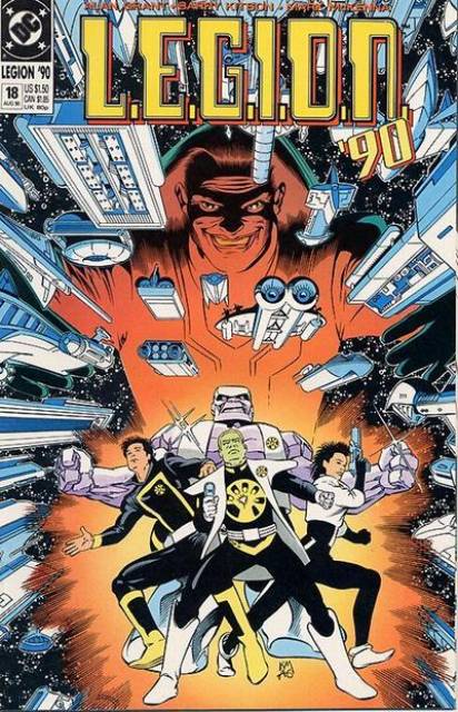 LEGION 90 #18 comic cover
