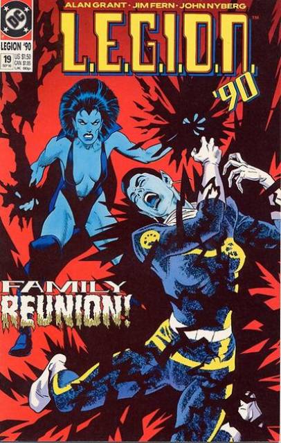 LEGION 90 #19 comic cover