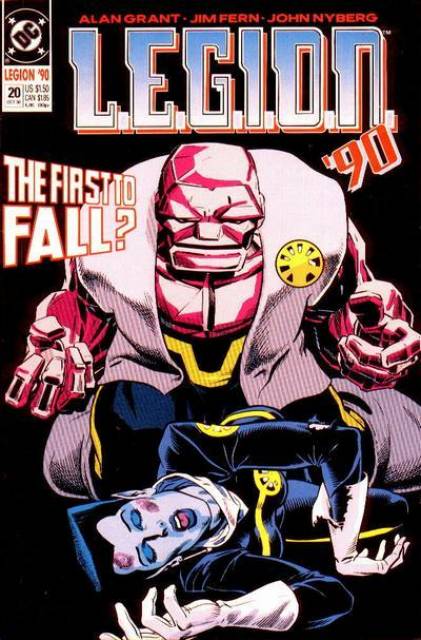 LEGION 90 #20 comic cover