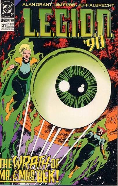 LEGION 90 #21 comic cover