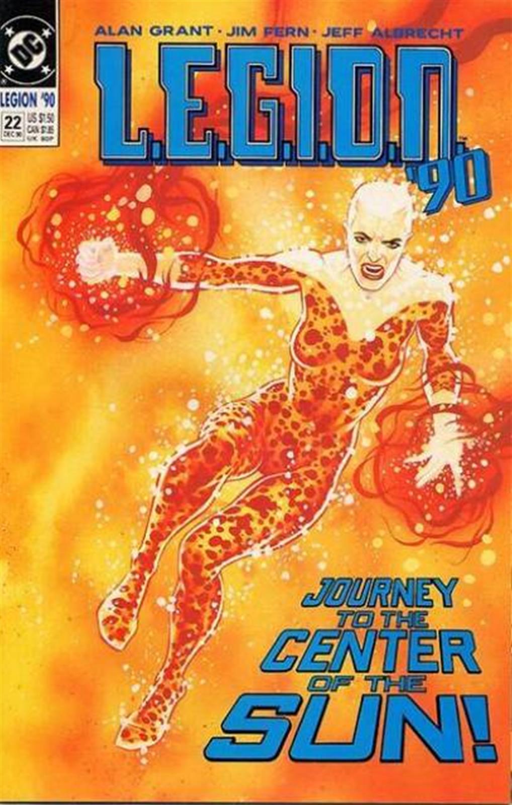 LEGION 90 #22 with free gift comic cover