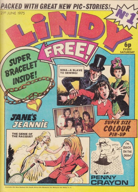Lindy #1 comic cover