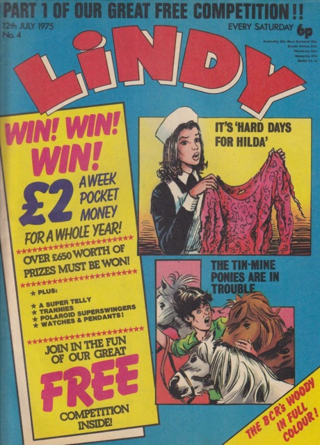 Lindy #4 comic cover