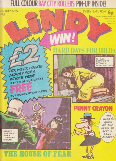 Lindy #5 comic cover