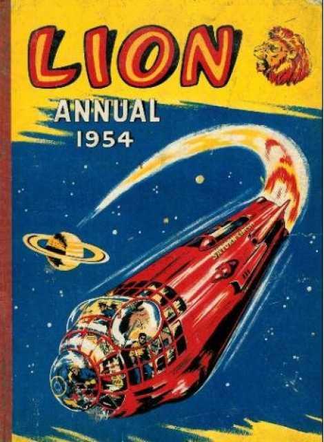 Lion Annual 1954 comic cover