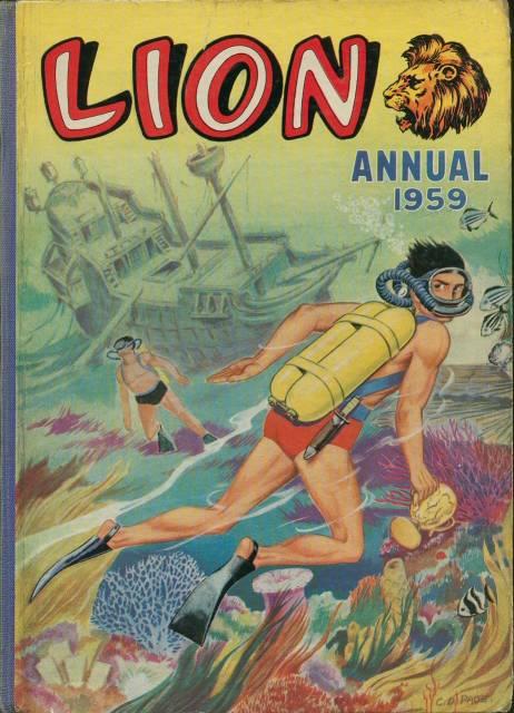 Lion Annual 1959 comic cover