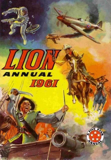 Lion Annual 1961 comic cover