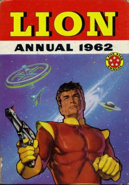 Lion Annual 1962 comic cover