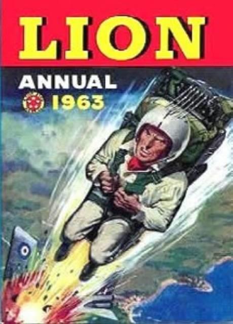 Lion Annual 1963 comic cover