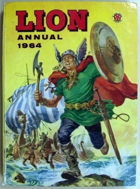 Lion Annual 1964 comic cover