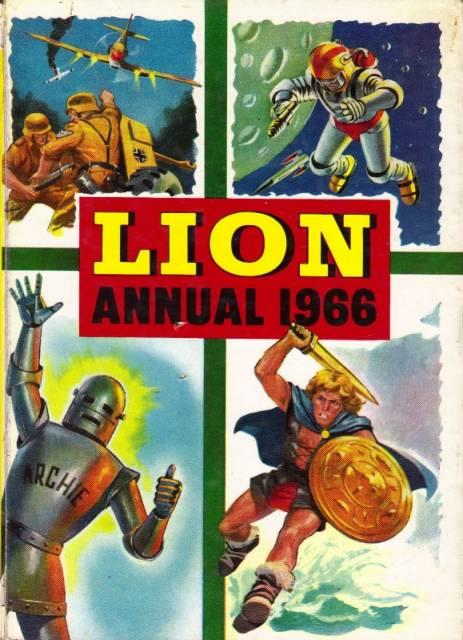 Lion Annual 1966 comic cover