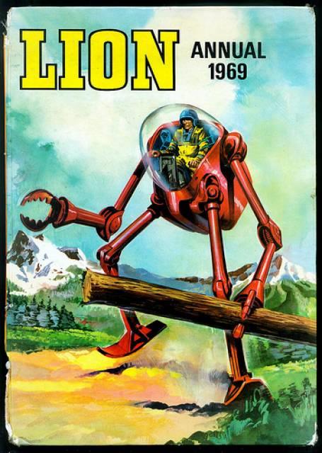 Lion Annual 1969 comic cover