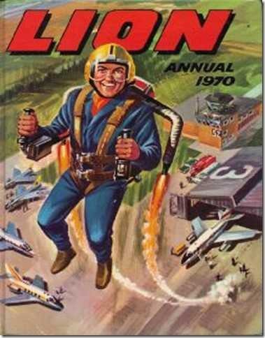 Lion Annual 1970 comic cover