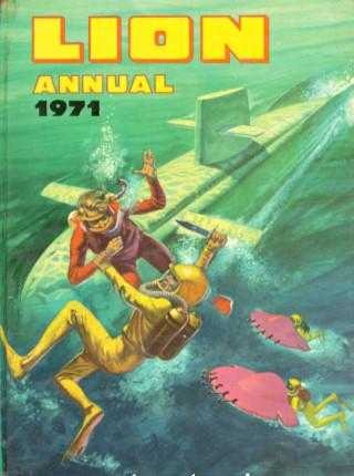 Lion Annual 1971 comic cover