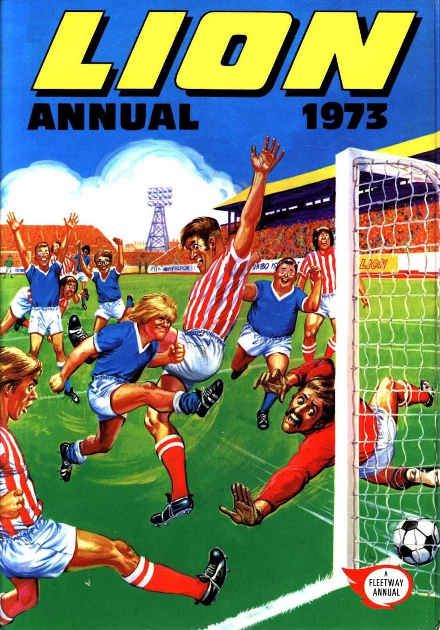 Lion Annual 1973 comic cover