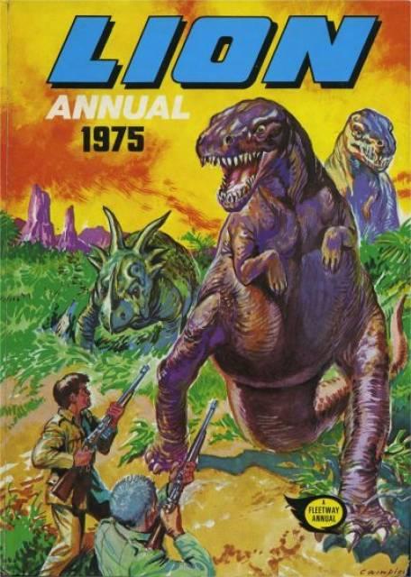 Lion Annual 1975 comic cover
