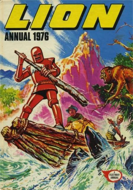 Lion Annual 1976 comic cover