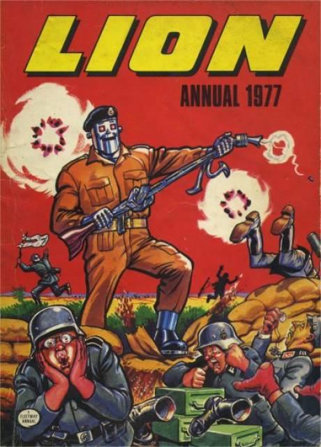 Lion Annual 1977 comic cover