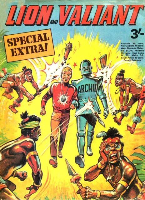 Lion & Valient Extra Special 1970 comic cover