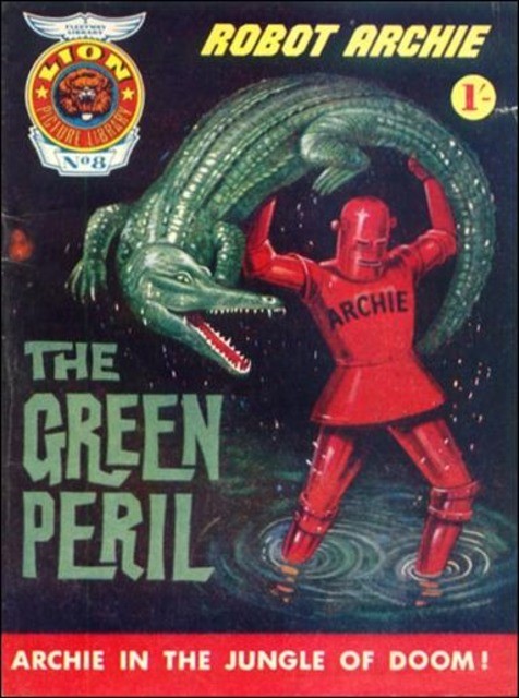 Lion Picture Library #8 comic cover