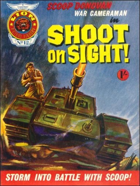 Lion Picture Library #12 comic cover