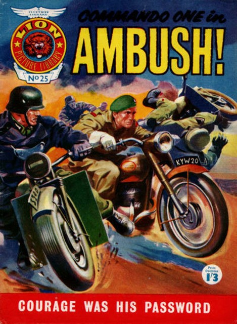 Lion Picture Library #25 comic cover