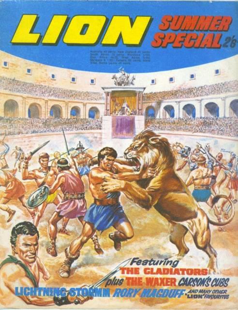 Lion Holiday Special 1969 comic cover