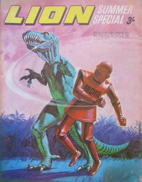 Lion  & Valiant Holiday Special 1970 comic cover