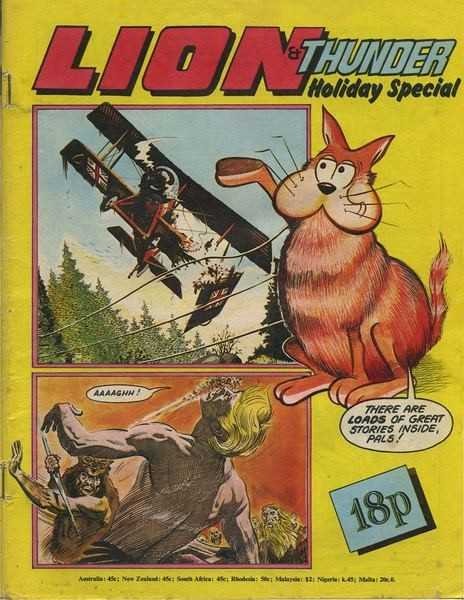 Lion & Thunder Holiday Special 1973 comic cover