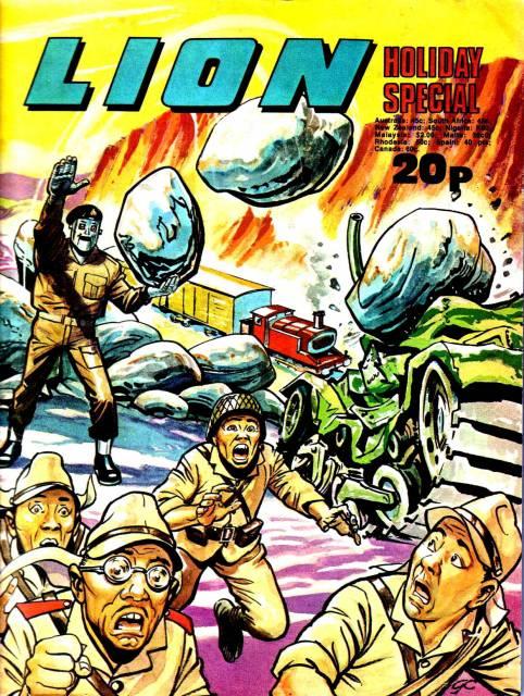 Lion Holiday Special 1974 comic cover