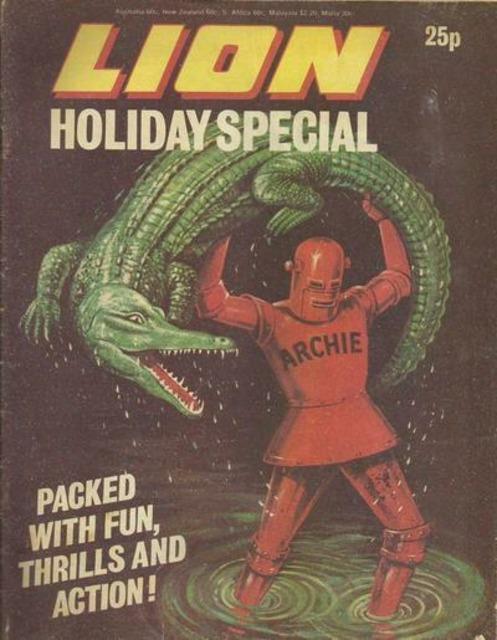 Lion Holiday Special 1976 comic cover