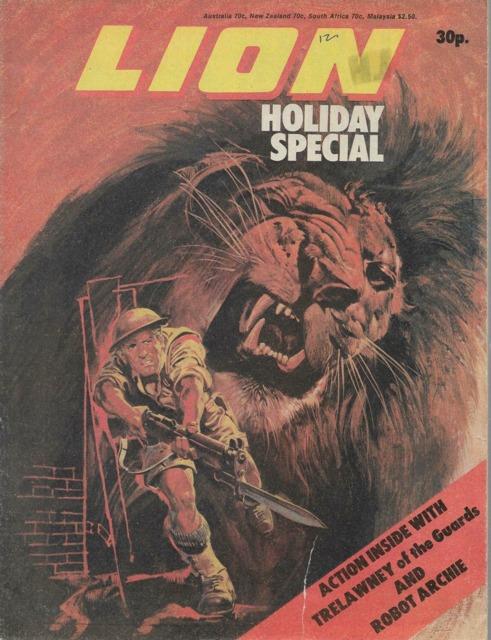 Lion Holiday Special 1977 comic cover