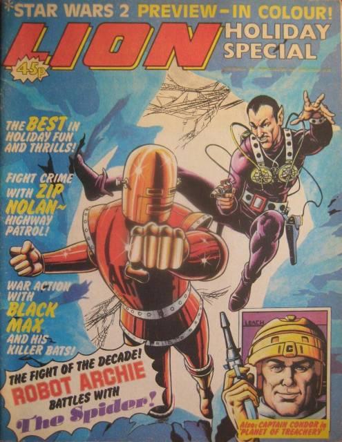 Lion Holiday Special 1980 comic cover