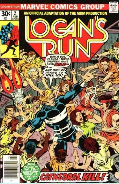 Logans Run #2 comic cover