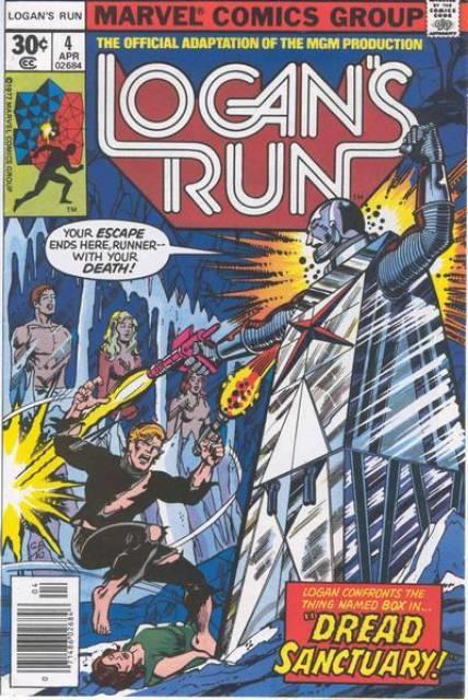 Logans Run #4 comic cover