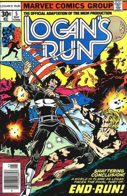 Logans Run #5 comic cover