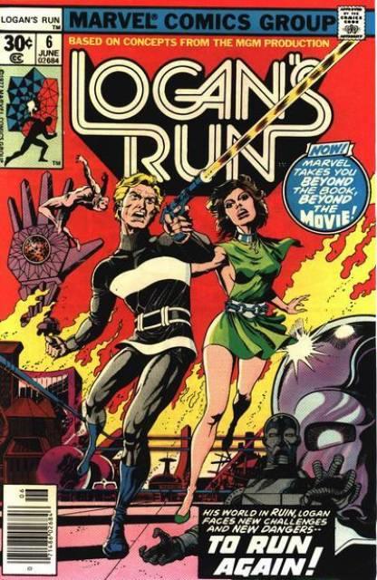 Logans Run #6 comic cover