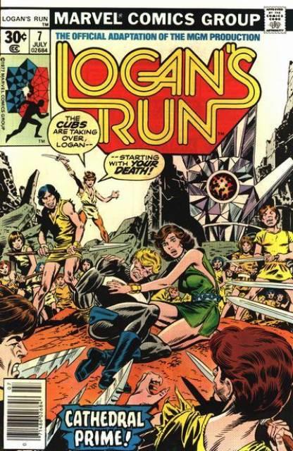 Logans Run #7 comic cover