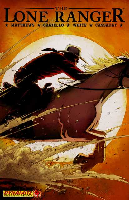 Lone Ranger #4 comic cover