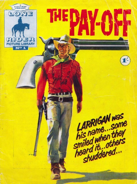 Lone Rider Picture Library #1 comic cover